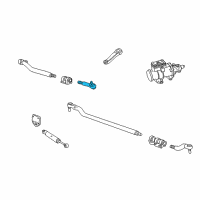 OEM 2002 Ford F-350 Super Duty Center Link Diagram - AC3Z-3304-C