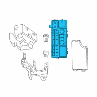 OEM 2012 Dodge Caliber Block-Totally Integrated Power Diagram - 4692333AC