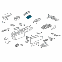 OEM 2019 Honda Insight SWITCH ASSY., SELECT Diagram - 54000-TXM-A93