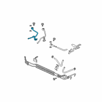 OEM 2002 Acura MDX Pipe D (ATF) Diagram - 25930-PYB-010