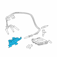 OEM Saturn Relay Ignition Coil Diagram - 12579177