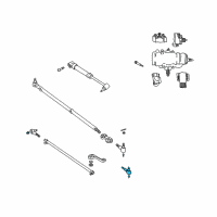 OEM Jeep Wrangler Tie Rod-Tie Rod Diagram - 52005741