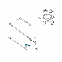 OEM 1997 Jeep Wrangler Arm-Pitman Diagram - 52038337