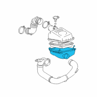 OEM 2003 Toyota Matrix Case Sub-Assy, Air Cleaner Diagram - 17701-22120