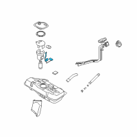 OEM 2010 Hyundai Accent Fuel Pump Sender Assembly Diagram - 94460-1G500