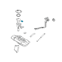 OEM 2008 Kia Rio5 Regulator-Fuel Pressure Diagram - 313803K000