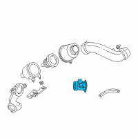 OEM 1999 Ford Ranger Air Mass Sensor Diagram - F67Z-12B579-MRM