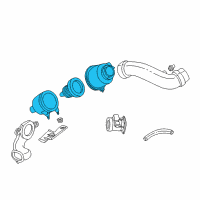 OEM Ford Ranger Air Cleaner Assembly Diagram - 1L5Z-9600-BA