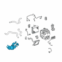 OEM 2010 Toyota Camry Auxiliary Pump Diagram - 87200-33010