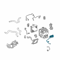 OEM 2007 Toyota Camry Heat Exchanger Diagram - 87710-33010