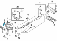 OEM Hyundai Sonata Stay-WCC, LH Diagram - 28527-2M900