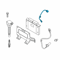 OEM 2021 Hyundai Accent Sensor-Knock Diagram - 39250-2M327