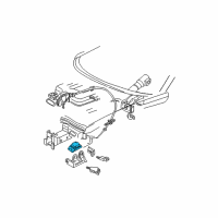 OEM 1995 Pontiac Firebird Module Asm-Cruise Control Diagram - 25140823