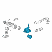 OEM 2002 Honda Insight Fan Assy., Cooling Diagram - 1J810-PHM-003