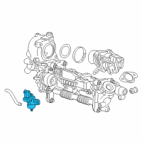 OEM 2017 Chevrolet Cruze Vacuum Control Solenoid Diagram - 55574896