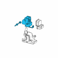 OEM 2008 Buick LaCrosse Modulator Diagram - 19150477