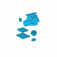 OEM Toyota RAV4 Blower Assembly Diagram - 87130-42150