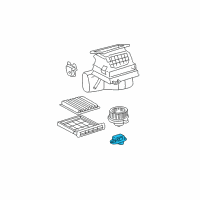 OEM Toyota RAV4 Resistor Diagram - 87138-42030