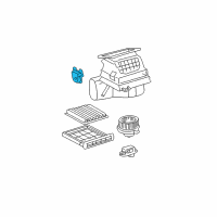 OEM Toyota RAV4 Damper Servo Sub-Assembly(For Recirculation) Diagram - 87106-42050