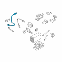 OEM Kia Sorento Front Oxygen Sensor Assembly Diagram - 392103C900