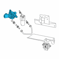 OEM 2015 GMC Sierra 2500 HD Pressure Regulator Diagram - 23390344