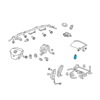 OEM Honda OPDS Unit Diagram - 81169-SWA-A01