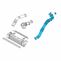 OEM 2014 BMW 328i xDrive Charge-Air Duct Diagram - 13-71-7-597-592