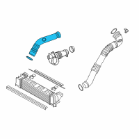 OEM BMW X4 Charge-Air Duct Diagram - 13-71-7-597-591