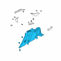 OEM 2020 Lincoln Corsair TRIM ASY - QUARTER Diagram - LJ7Z-7831012-BA