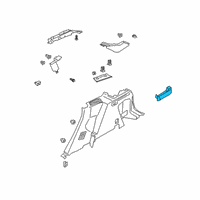 OEM Ford Explorer Luggage Lamp Diagram - JL1Z-13776-C