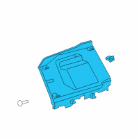 OEM Scion Quarter Trim Panel Diagram - 62470-12190-B0