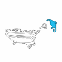 OEM Hyundai Wiring Assembly-Front Fog Lamp Diagram - 92216-4Z510