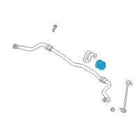 OEM 2017 Hyundai Tucson Bush-Stabilizer Bar Diagram - 54813-D3000