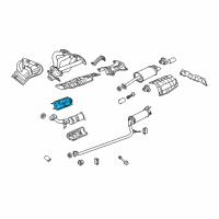 OEM 2008 Honda Civic Cover (Upper) Diagram - 18182-RRA-000