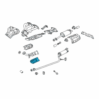 OEM Honda Civic Cover (Lower) Diagram - 18181-RRA-000