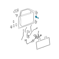 OEM 2003 Cadillac DeVille Check Arm Diagram - 25785842