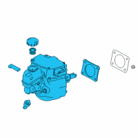 OEM Infiniti Q50 Controller Assy-Brake Diagram - 46007-4GH6D