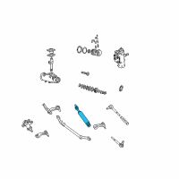 OEM GMC Syclone Absorber Diagram - 22064628