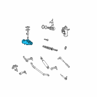 OEM GMC K2500 Suburban Housing Kit-Steering Diagram - 26002519