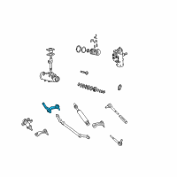 OEM 1999 GMC K3500 Arm Kit, Steering Linkage Idler Diagram - 26059030
