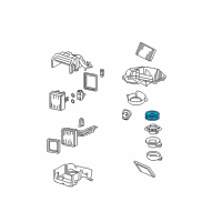 OEM 2004 Lincoln Aviator Fan Assembly Diagram - YL7Z-18504-AA