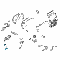 OEM 2019 Ford F-250 Super Duty Courtesy Lamp Diagram - FL3Z-14A318-Q