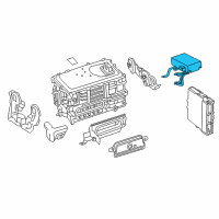 OEM 2022 Toyota Prius Prime Batteries Diagram - 8598B47020