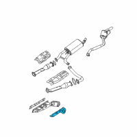 OEM 2006 Nissan Titan Cover-Exhaust Manifold Diagram - 16590-7S010