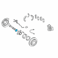 OEM Axle Seal O-Ring Diagram - 90301-83002