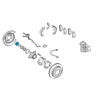 OEM 2020 Lexus GX460 Seal, Type S Oil Diagram - 90310-58004