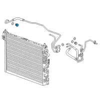 OEM 2015 Chevrolet Volt Pipe Assembly Connector Diagram - 19210848