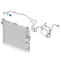 OEM 2014 Cadillac ELR Pipe Assembly Connector Diagram - 19210848