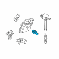 OEM Jeep Renegade Sensor-Map Diagram - 68444662AA