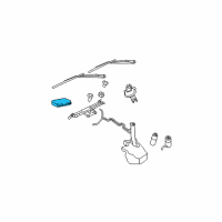 OEM Jeep Module-Rain Sensor Diagram - 5026087AE